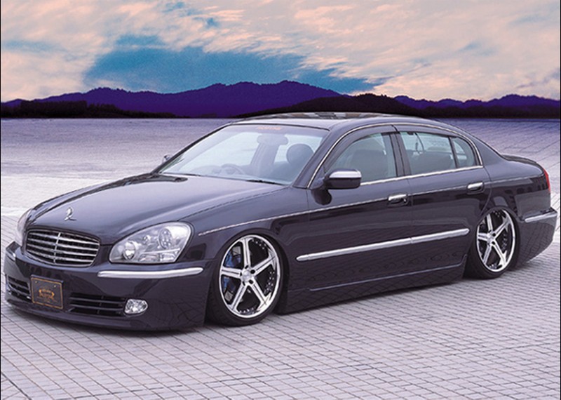 F50シーマ 空タイコ 加工品 マフラー F50 (before M/C model)｜BLOW