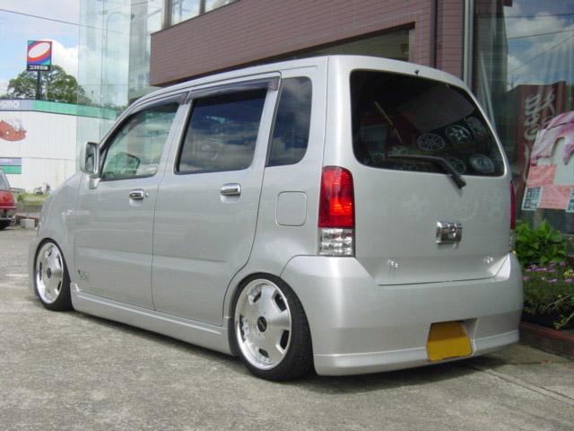 希少　初代 MF21S型 MRワゴン　リアエアロ　BLOW DESIGN　VOLSAGE ヴォルサージュ MR WAGON MF21S VOLSAGE REAR WING : エアロ.カスタムパーツのTopTuner
